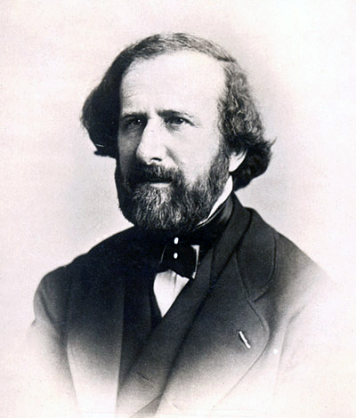 Historical portrait of physicist Hippolyte Fizeau.