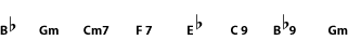 Music notation example