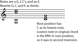 Music notation example
