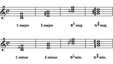 Music notation example