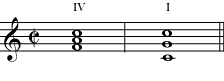 Music notation example