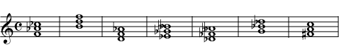 Music notation example