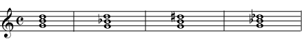 Music notation example