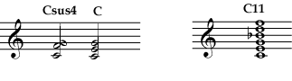 Music notation example