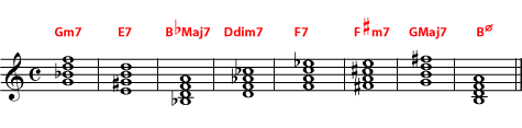 Music notation example