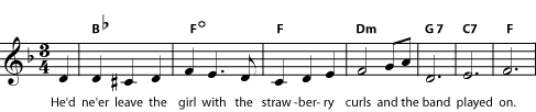 Music notation example