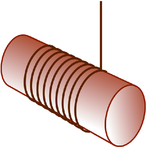 A string wrapped around a uniform solid cylinder of radius of R and mass of M